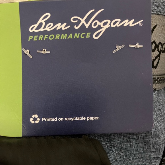 Ben Hogan Men's Performance Moisture Wicking UPF 50 Denim Heather Shorts Size 46 - Picture 7 of 9